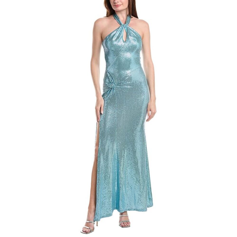 Issue New York Womens Sequin Maxi Dress